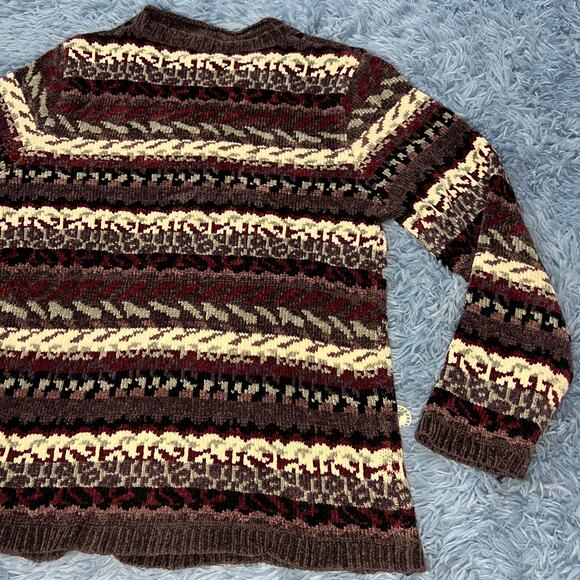 VINTAGE Designer Studio Originals Sweater Size Small Women’s Retro Chenille 90s - Picture 6 of 10